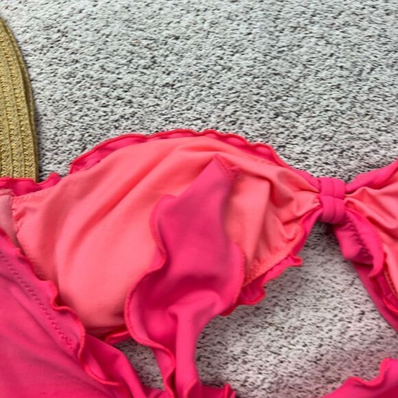 Victoria’s Secret ruffle bandeau bikini top - Picture 6 of 8